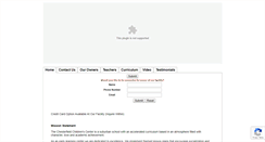 Desktop Screenshot of chesterfieldchildrenscenter.com